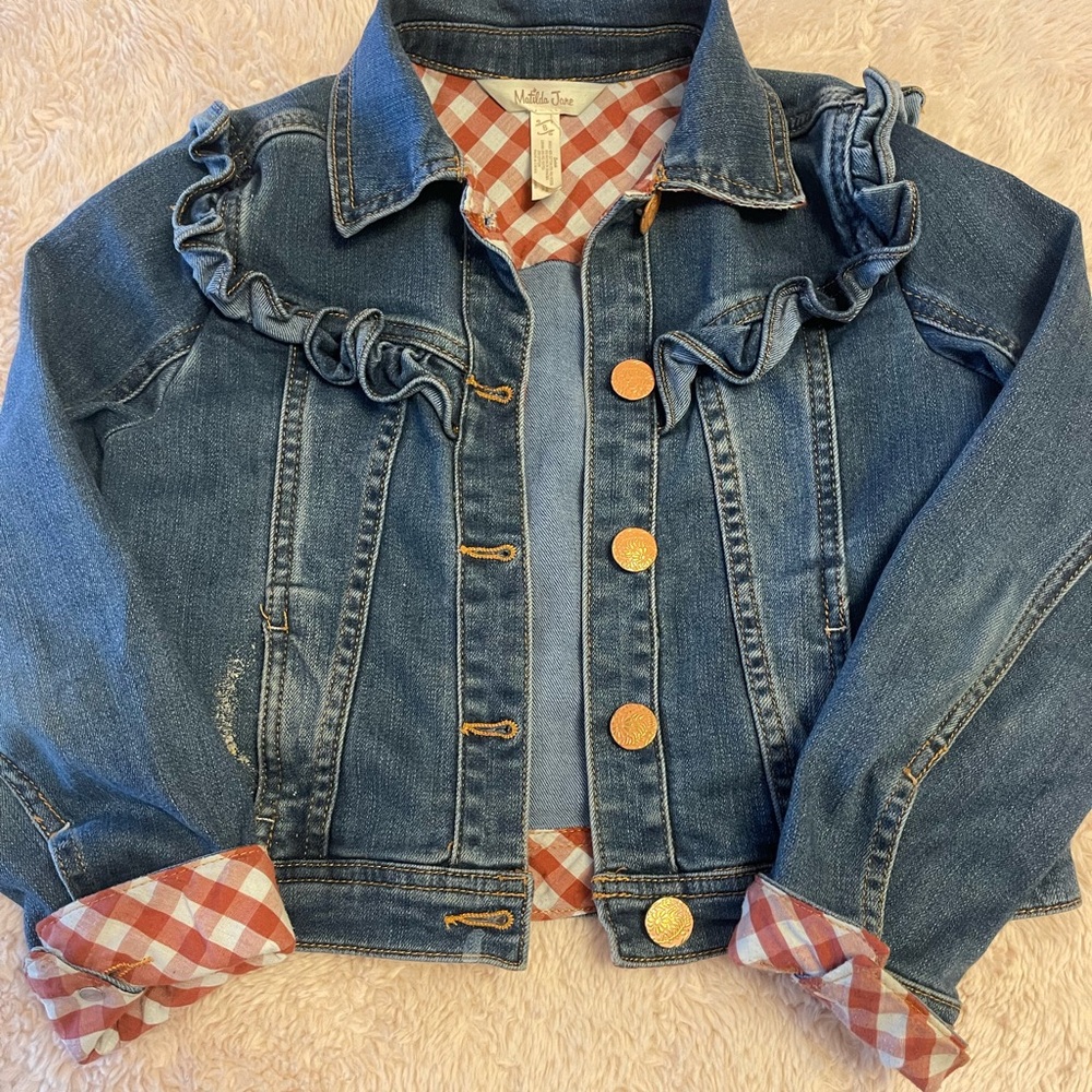 EUC Matilda Jane jean jacket size 8